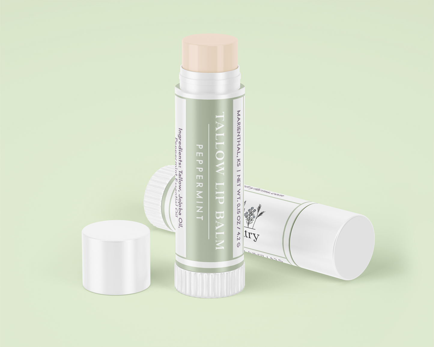 Peppermint Lip Balm